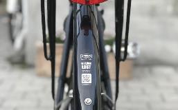 TAG-IT Bike Mark Cykelmærke på cykel